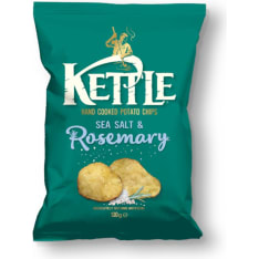 Kettle Chips Sea Salt & Rosemary 130g perunalastut
