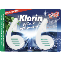 Klorin 2x40 g wc-raikastin