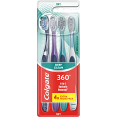 Colgate 360 Soft 4-pack hammasharja