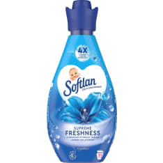 Softlan Supreme Freshness Ocean Breeze Fabric Softener 800ml
