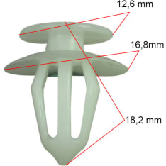 C842080 Verhoilukiinnike 25kpl