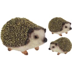 KM hedgehog 14.5x9.5x8 cm garden statue