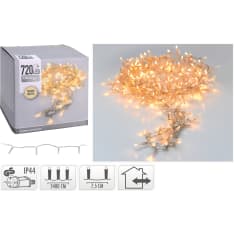 H&S 720-osainen lämminvalkoinen LED-ulkovalosarja