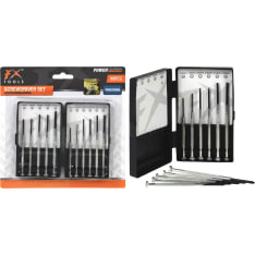 FX Tools 11-piece precision chisel set