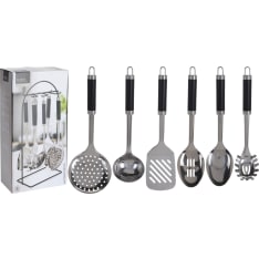 EH 6-piece kitchen set on rack