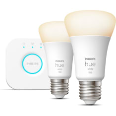Philips Hue White E27 1055lm 9.5W 2kpl led-älylamppu aloituspakkaus