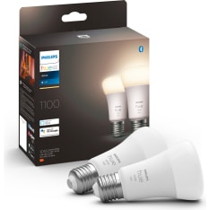 Philips Hue White E27 1055lm 9.5W 2kpl led-älylamppu