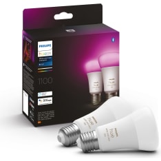 Philips Hue White and Color Ambiance E27 1055lm 9W 2kpl led-älylamppu