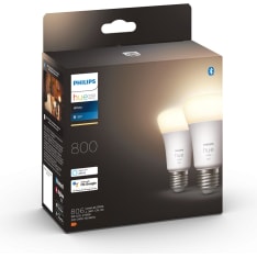 Philips Hue White E27 806lm 9W 2kpl led-älylamppu