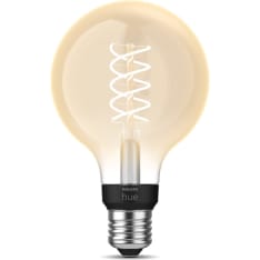 Philips Hue E27 7.2W G93 White Filament led-älylamppu
