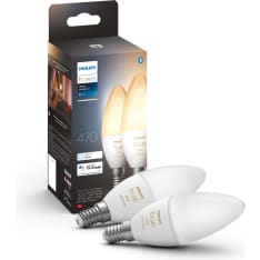 Philips Hue White Ambiance E14 470lm 5.2W 2kpl led-älylamppu