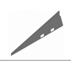 VDV Valkpro10 Galv Side Plate Universal aurinkopaneeli kiinnike sivusan tuulensuojalevy