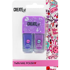 Create It! Twin 2kpl kynsilakka (lajitelma)