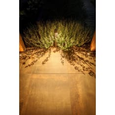 Garden Lights Oberon DL with dimmer black 12 V pole lamp
