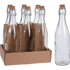 KM 500ml glass bottle