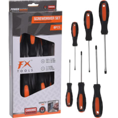 FX Tools 6-osainen ruuvimeisselisarja
