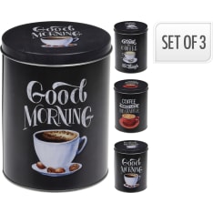 KM coffee can