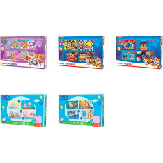 Puzzle 4-in-1 (12-16-20-24p) palapeli