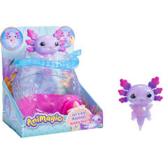 Animagic Let's Glo Axolotl Bubble Reef aksolotli leikkisetti
