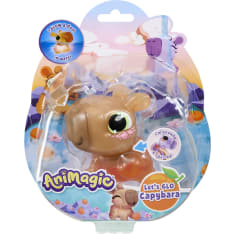 Animagic Let's Glo Capybara ruskea