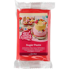 FunCakes Fire Red 250g sokerimassa