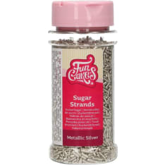 FunCakes decorative sprinkles, silver sprinkles