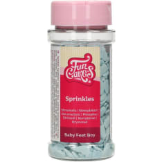 FunCakes light blue toes decorative beads