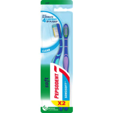 Pepsodent Super Clean Soft 2-pack hammasharja