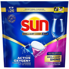 Sun Absolute Brilliant Shine All-in-1 26 kpl konetiskikapseli