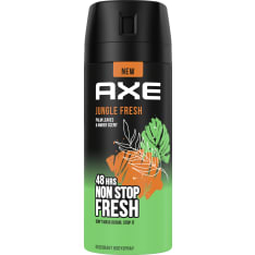 Axe  Jungle Fresh Deodorant Body Spray 48 hours odor protection   150ml