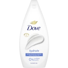 Dove Hydrate Shower gel 0% sulfate SLES 450 ml