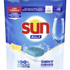 Sun All-in-1 Lemon 18 kpl konetiskitabletti