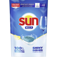 Sun All-in-1 Lemon 62 kpl konetiskitabletti