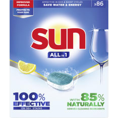 Sun All-in-1 86 kpl konetiskitabletti