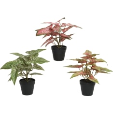 Everlands rhizome in a pot artificial flower