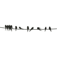 Decoris Garden decoration black