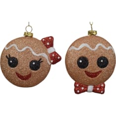 Decoris gingerbread Christmas tree decoration