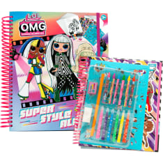 L.O.L. Surprise! O.M.G Super Style colouring set