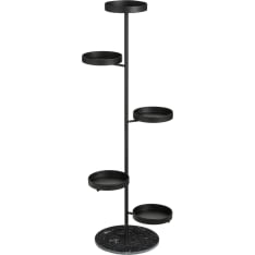 Mica Brutus 48x43x120 cm black flower stand