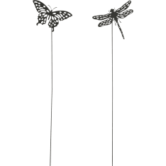 Mica 118 cm puutarhakoriste perhonen