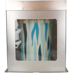 FunCakes tall cake box silver, 21x21x23.5cm