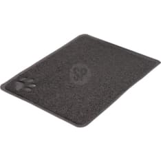 Cats litter box representative mat