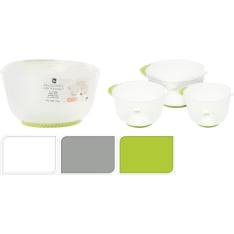 Excellent Houseware mixing bowl set of 3
