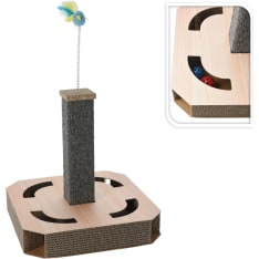 Cats Scratching Post with Toys