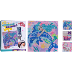 Diamond Painting 17 x 17 cm timanttityö (lajitelma)