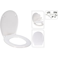 Yleismalli soft close valkoinen WC-istuinkansi