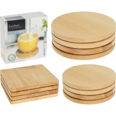 Excellent Houseware 4kpl lasinalussetti