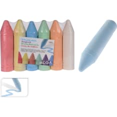 Sidewalk Chalk Mega 6 kpl katuliitu