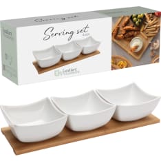 Excellent Houseware kolmen kulhon tarjoilusetti