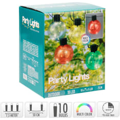 H&S colourful light ball set